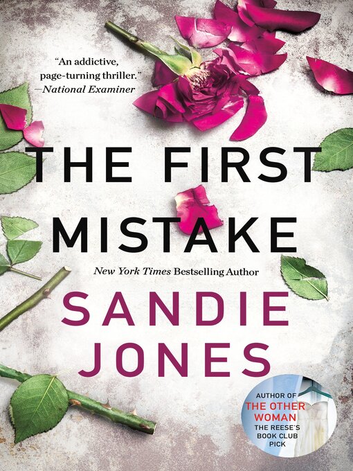 Title details for The First Mistake by Sandie Jones - Wait list